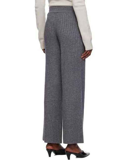 Pantalon de détente delia gris Lisa Yang en coloris Black