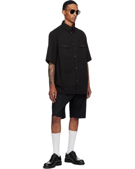 メンズ Willy Chavarria ブラック Corcoran ワークシャツ Black