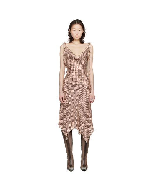 KNWLS Black Tess Midi Dress
