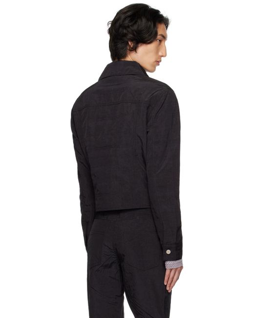 KANGHYUK Black Ssense Exclusive Airbag Jacket for men