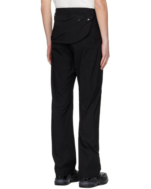 Post Archive Faction PAF Black Post Archive Faction (paf) 6.0 Technical Right Trousers for men