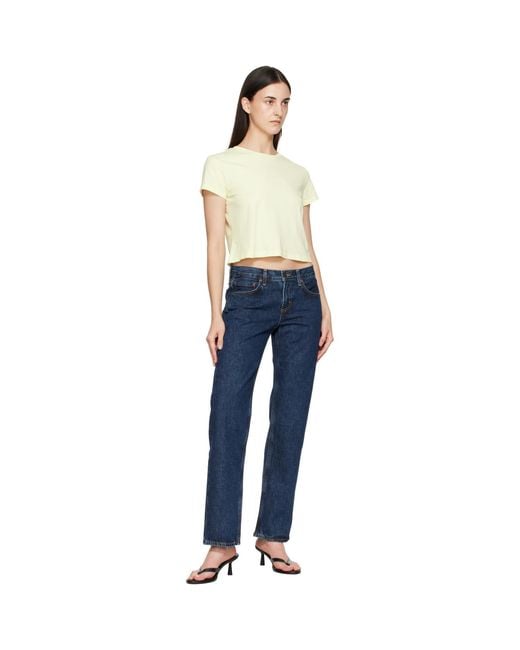 Agolde Blue Low Curve Jeans