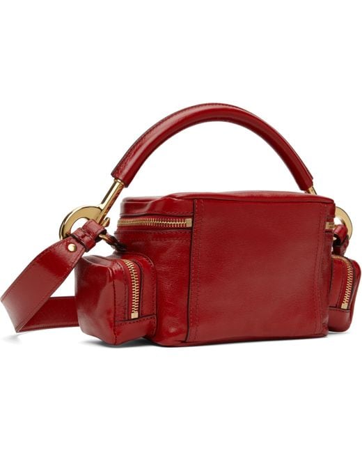 Chloé レッド スモール Camera バッグ Red