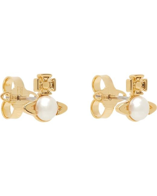 Vivienne Westwood Metallic Balbina Earrings