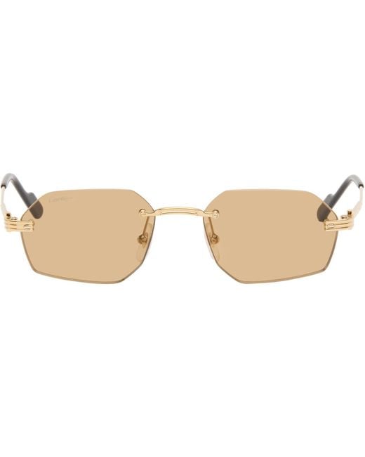 Cartier Black 'Première De Sunglasses for men