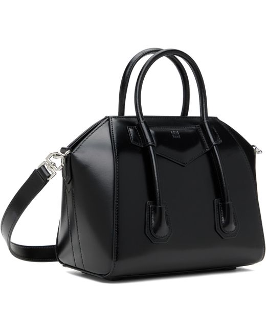 Givenchy ブラック ミニ Antigona Lock バッグ Black