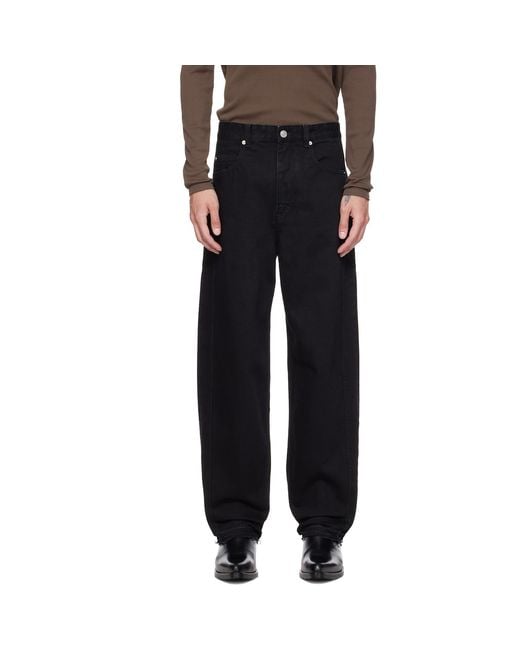 Isabel Marant Black Jorian Jeans for men