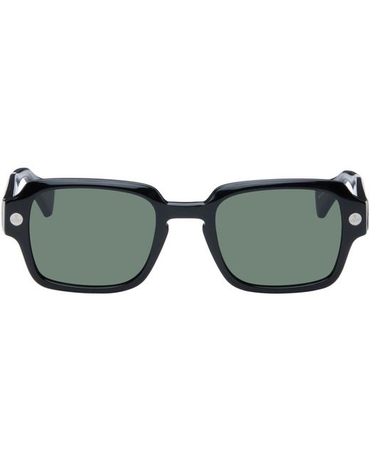Vivienne Westwood Green Black Michael Sunglasses for men