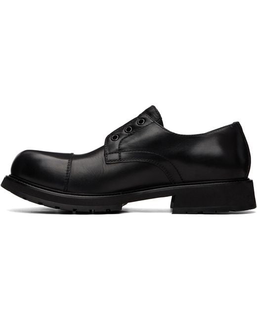 Balenciaga Black Truck Derbys for men