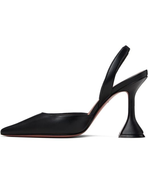 AMINA MUADDI Black Holli Sling 95 Heels