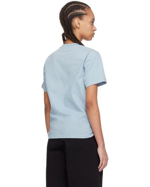T-shirt bleu à poche Carhartt en coloris Blue