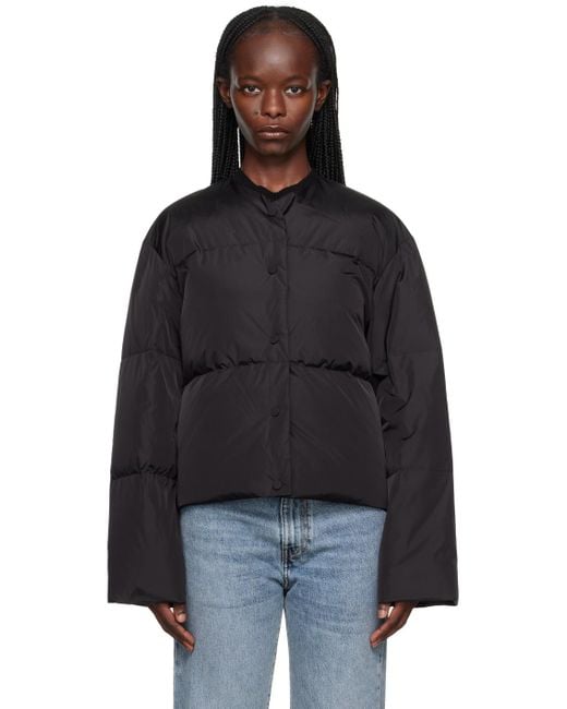 Stand Studio Black Tracy Down Jacket