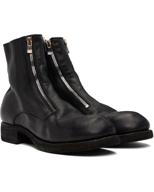 Guidi Black Gr07Fz Boots for men