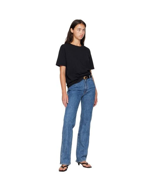Khaite Black Olivia Belt