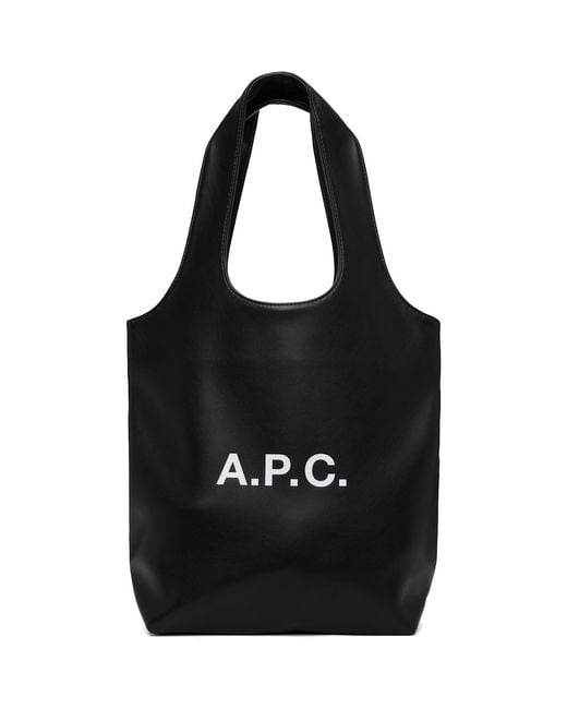 A.P.C. Black Ninon Small Tote