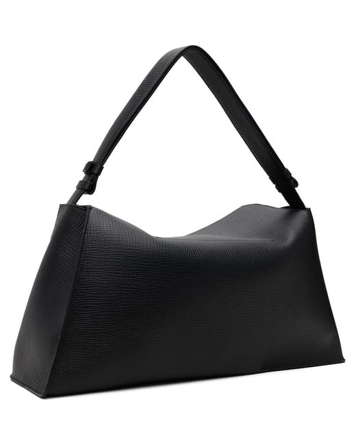 Studio Nicholson Black Shiboru Leather Bag