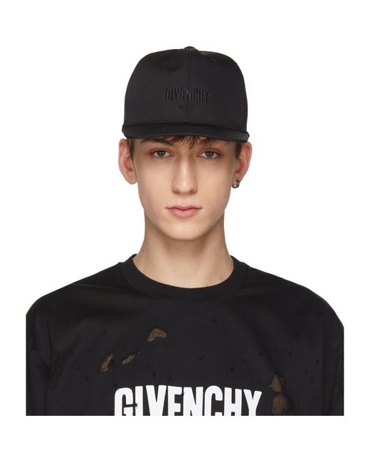 Givenchy Canvas Black Three-star Logo 