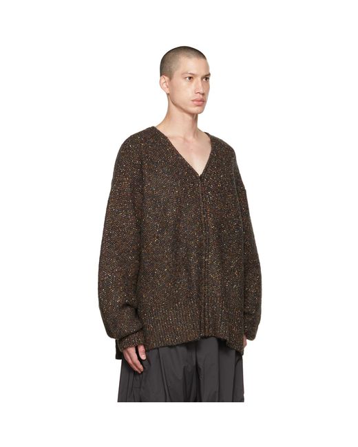 A.A.Spectrum光谱 Black Kardiel Cardigan Set for men