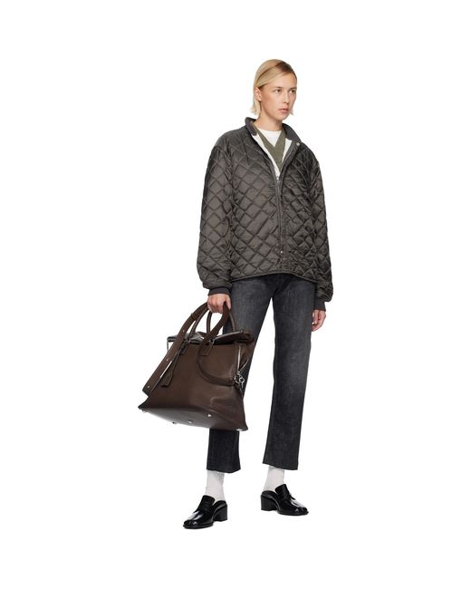 Maison Margiela Black Quilted Jacket