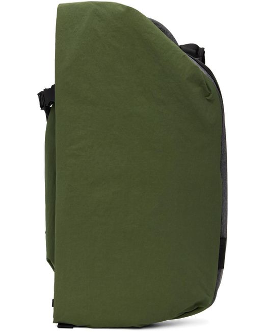 Côte&Ciel Green Isar M Komatsu Onibegie Backpack for men