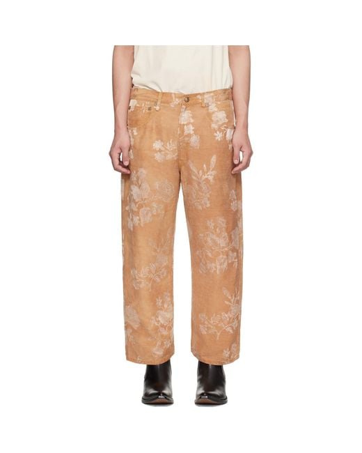 R13 Multicolor X-Boyfriend Trousers for men