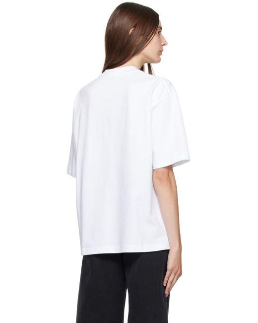 T-shirt décontracté marike blanc Ann Demeulemeester en coloris White