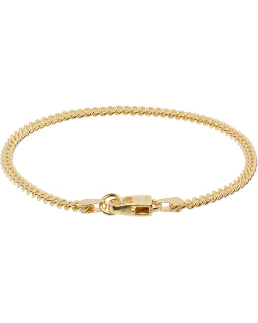 Hatton Labs Black Classic Cuban S Bracelet for men