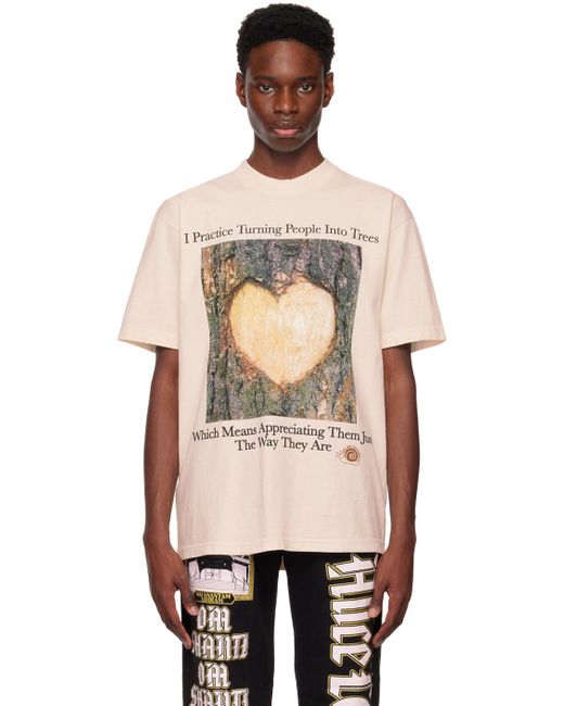 ONLINE CERAMICS Natural Tree Heart T-shirt for men