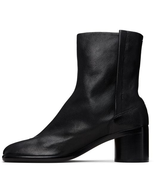 Maison Margiela Black Tabi Ankle Boots