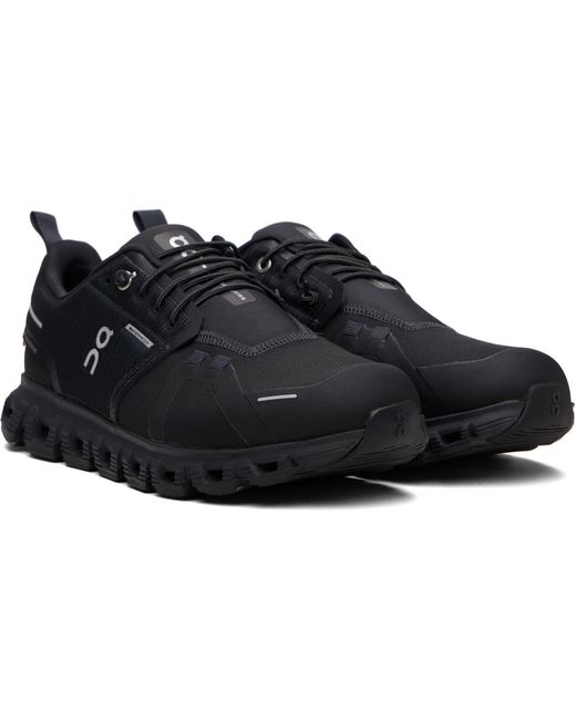 On Shoes Black Cloud 6 Waterproof Sneakers for men