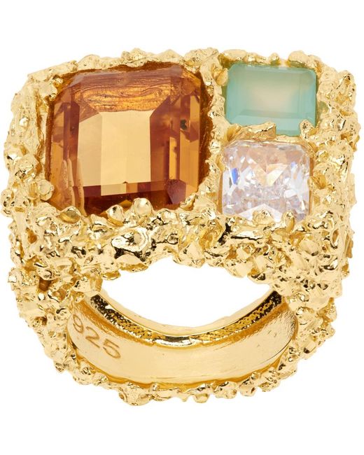 【関税込み】Veneda Carter ゴールド VC048 リング Veneda Carter R-31826 Ring in Metallic | Lyst