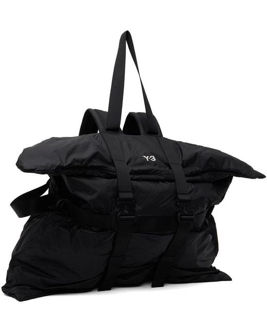 Y-3 Black Cn Backpack for men