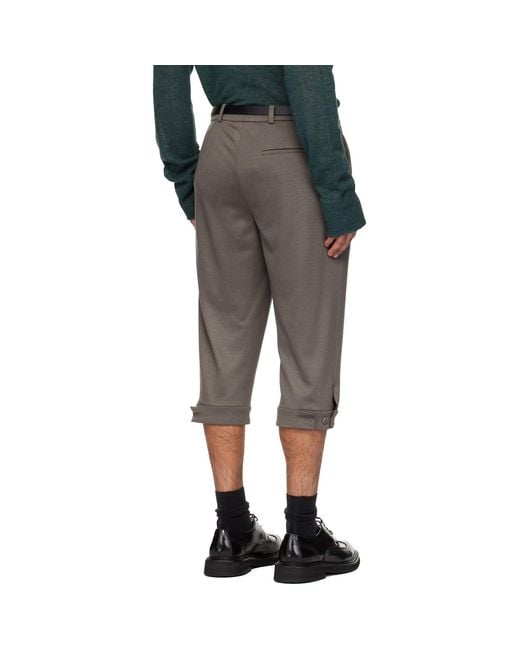 Rier Black Knickerbocker Shorts for men