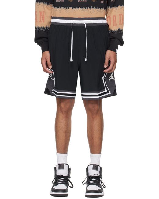 Nike Black Dri-fit Diamond Shorts for men