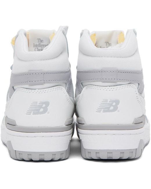 New Balance Black White 650 Sneakers for men