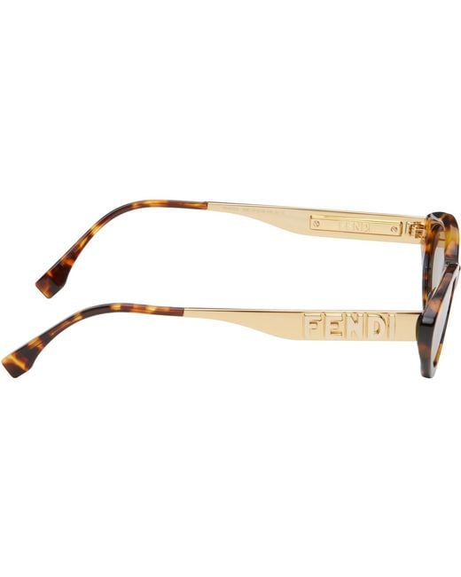 Fendi Black Graphy Sunglasses