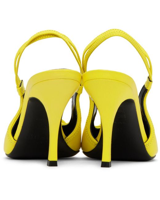 DIESEL Black Yellow D-venus Sb Heels