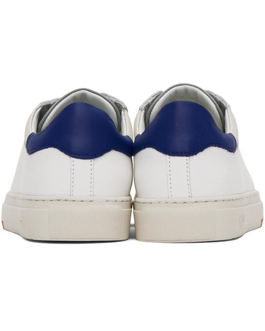 Axel Arigato Black White & Blue Clean 180 Sneakers for men