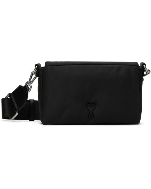 AMI Black Ami De Coeur Lunch Box Bag for men