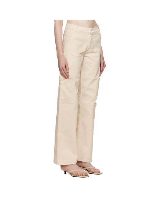 Halfboy Natural Off- Worker Trousers