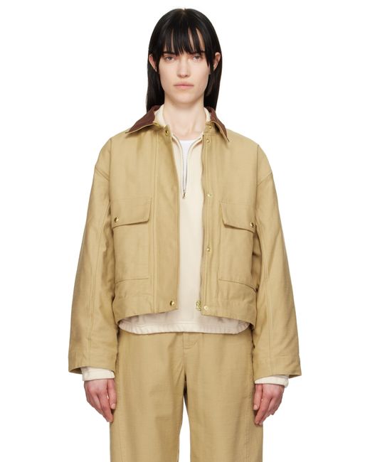 Blouson Transformable Nonie En Sergé De Coton Rag & Bone en coloris Natural