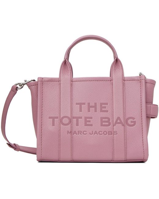 Marc Jacobs Pink The Small Leather Tote Bag