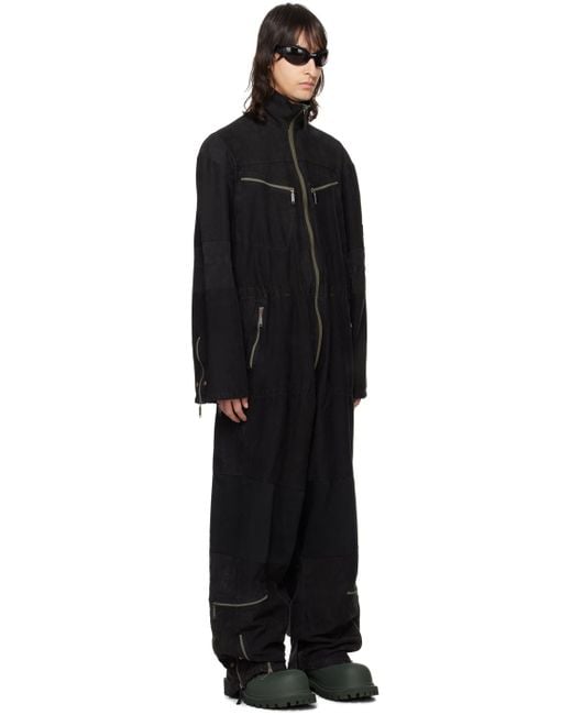メンズ Balenciaga フェード ジャンプスーツ Black