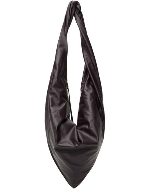Lemaire Black Scarf Bag