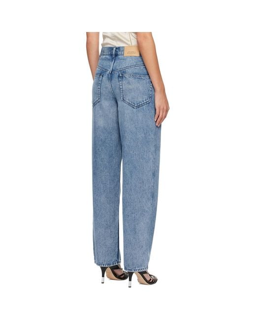Isabel Marant Blue Jenny Jeans