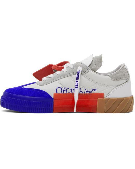 Off-White c/o Virgil Abloh Gray & Blue Floating Arrow