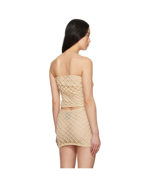 Isa Boulder Natural Macramist Tube Top