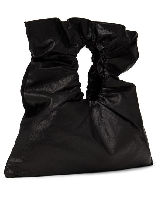 Y's Yohji Yamamoto Black Gathe Bag
