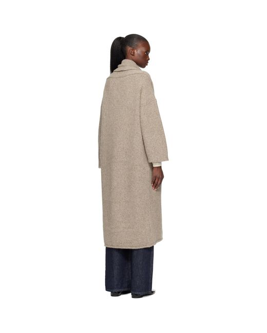 Lauren Manoogian Black Long Shawl Cardigan