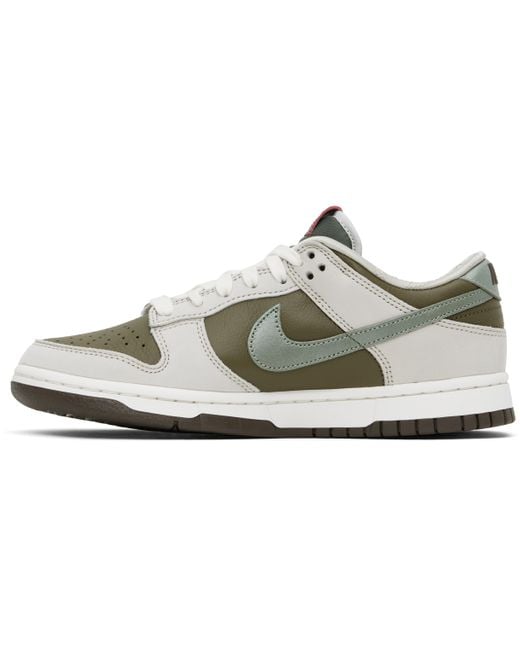 Nike Black Khaki & Dunk Low Retro 'Year Of The Snake' Sneakers for men
